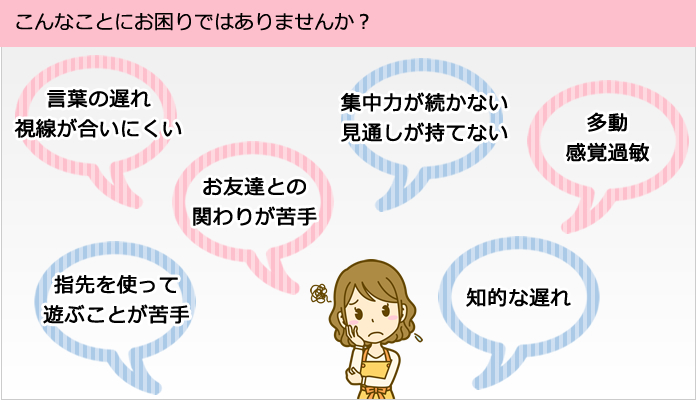 こんなことにお困りでありませんか？